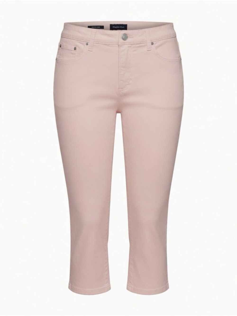 NWOT Charter Club Bristol Capri pants in soft blush pink